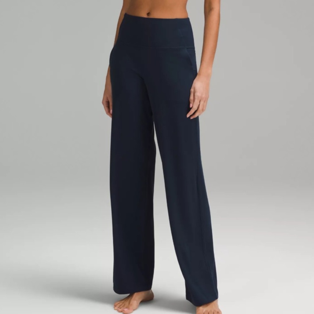 lululemon athletica Align High-Rise Wide-Leg Pants - Black